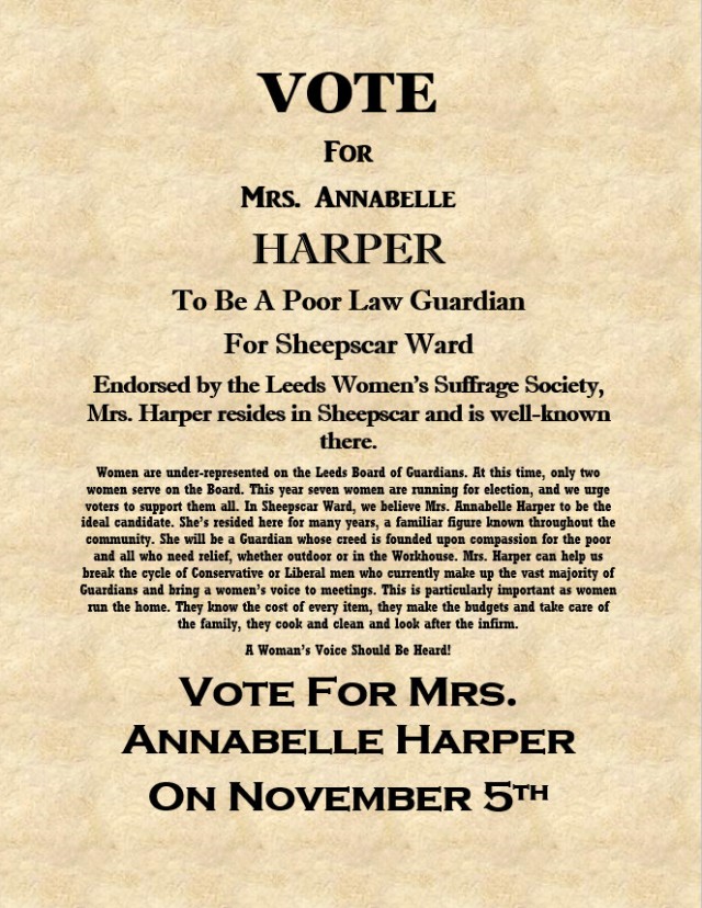annabelle election poster texture